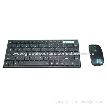Wireless keyboard and mouse